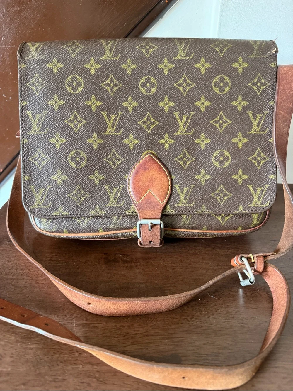 1980’s Vintage Louis Vuitton Cartouchière Purse